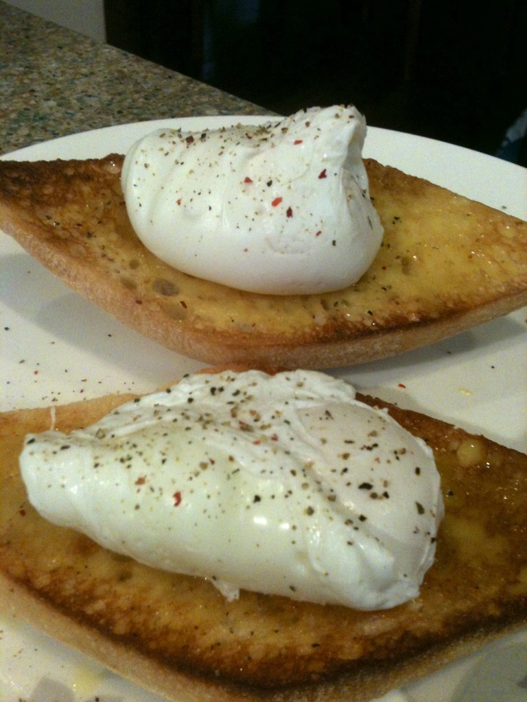 poached eggs