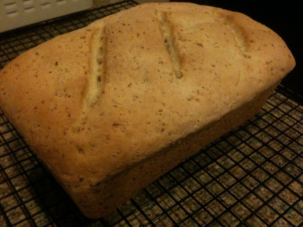 rolled barley bread